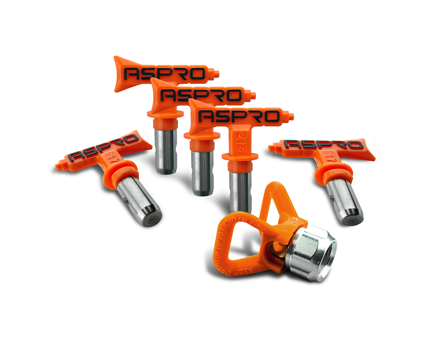 Airless Wendedüsen Set