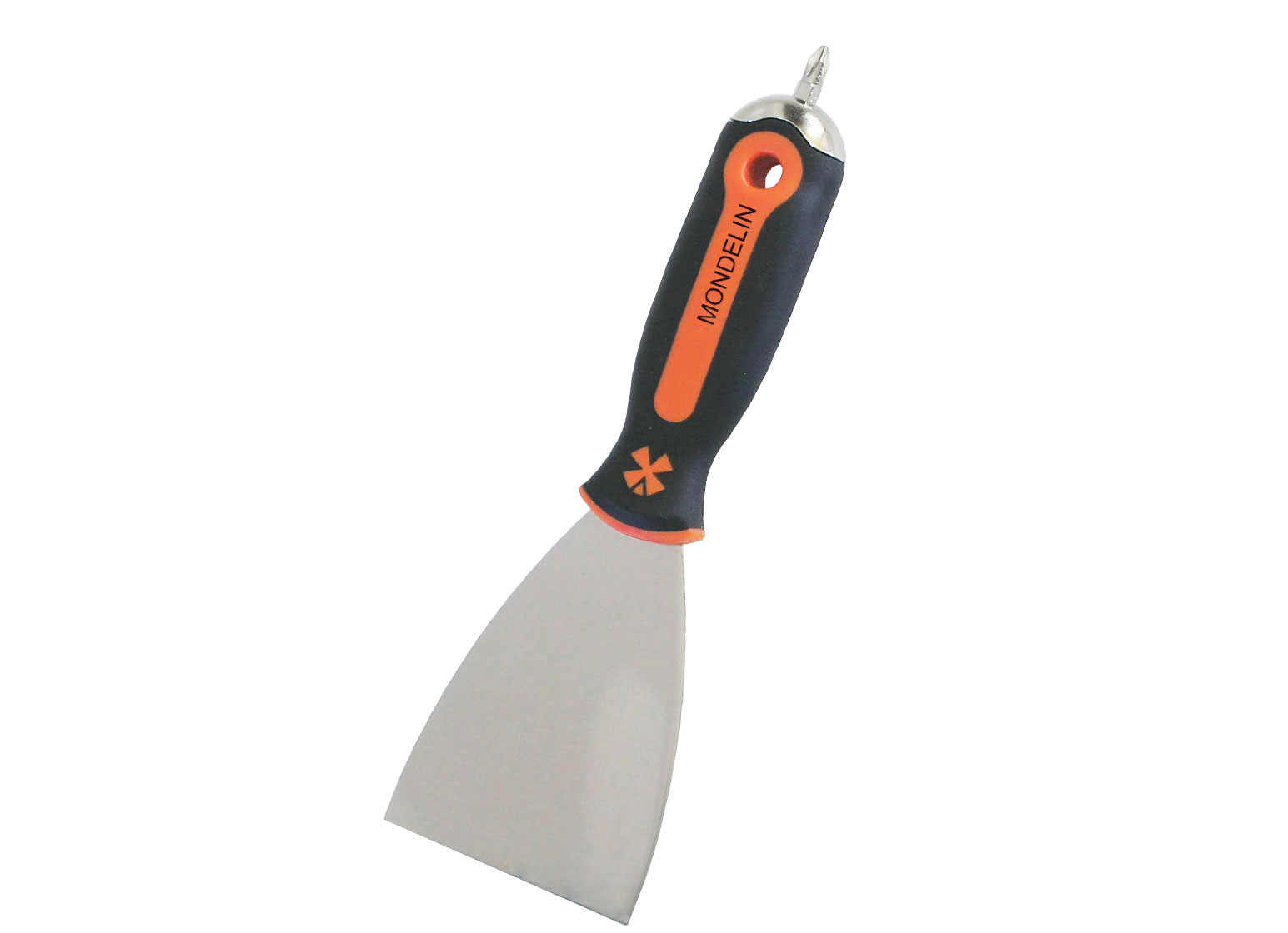 Trockenbauspachtel mit Schraubendreher Bit